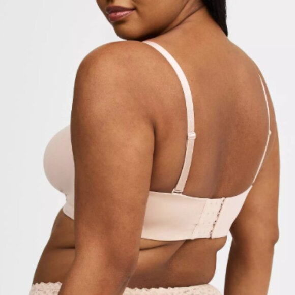 NEW - Torrid Strapless Unlined Smooth Straight Back Bra - Size 44C - Picture 5 of 6